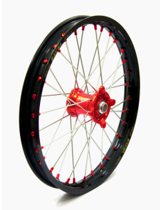 Elite MX-EN Wheel, silver spokes KITE 20.007.0.RO