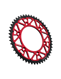 Twinstar Steel/Aluminum Hybrid Sprocket JT SPROCKETS JTX210.49RED