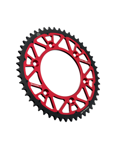 Twinstar Steel/Aluminum Hybrid Sprocket JT SPROCKETS JTX210.49RED