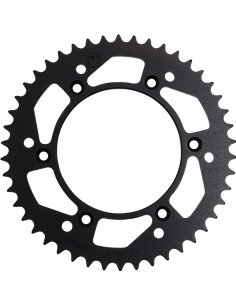 Aluminum rear sprocket Hon 46T Blk Moose Racing Hp 1211-210-46-10