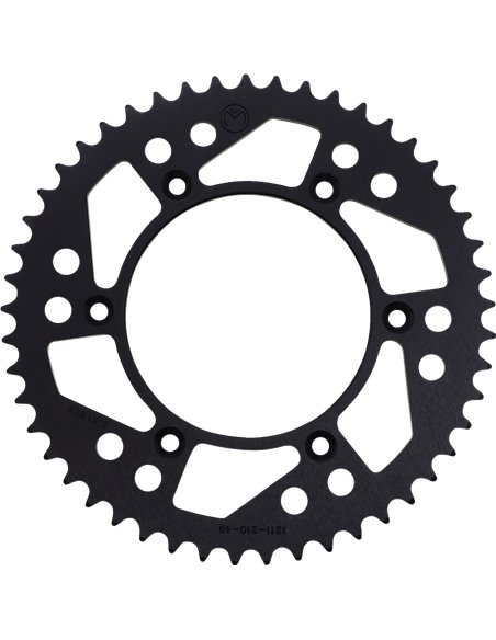 Aluminum rear sprocket Hon 49T Blk Moose Racing Hp 1211-210-49-10