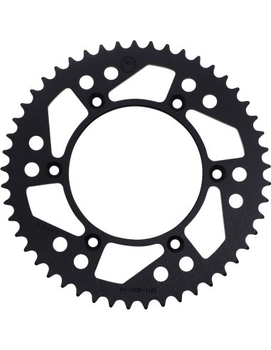 Aluminum rear sprocket Hon 49T Blk Moose Racing Hp 1211-210-49-10