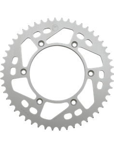 Hon 50T Silv Moose Racing Aluminum rear sprocket Hp 1211-210-50-11
