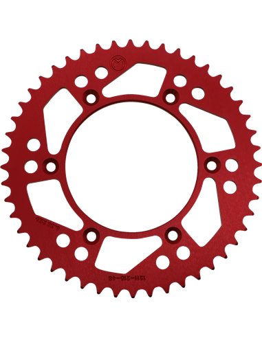 Hon 48T Red Moose Racing Aluminum rear sprocket Hp 1211-210-48-13