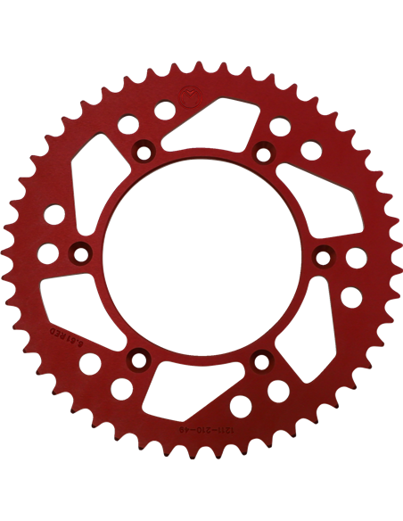 Hon 49T Red Moose Racing Aluminum rear sprocket Hp 1211-210-49-13