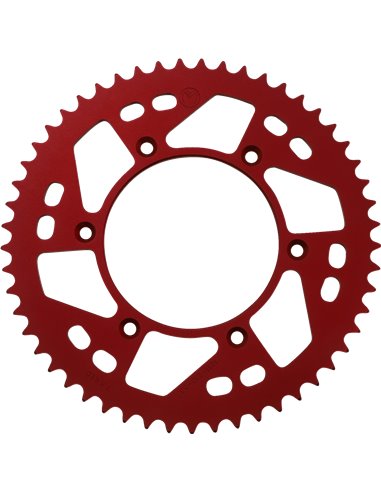 Aluminum rear sprocket Hon 53T Red Moose Racing Hp 1211-210-53-13