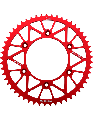 Couronne JTA210.53RED RL 53T HON RED