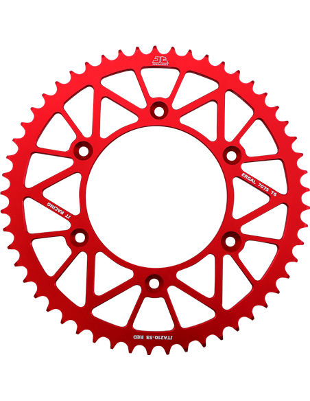 Rear sprocket JTA210.53RED RL 53T HON RED