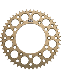 Rear Aluminum Sprocket RENTHAL 154U-520-49GRHA