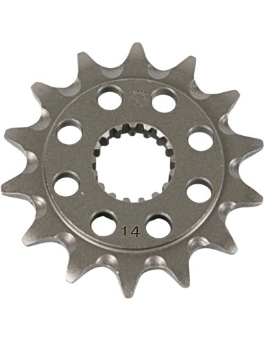 Front drive sprocket JTF284.14SC SELF CLEANING 14 teeth 520 PITCH NATURAL STEEL