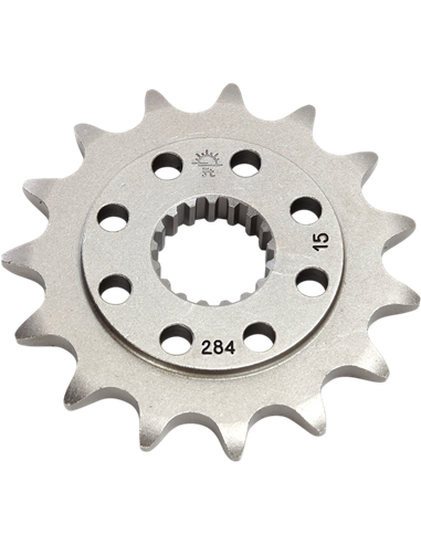 Front drive sprocket JTF284.15 15 teeth 520 PITCH NATURAL STEEL