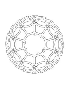 Disc de fre davanter Supermoto MOTO-MASTER 111.041