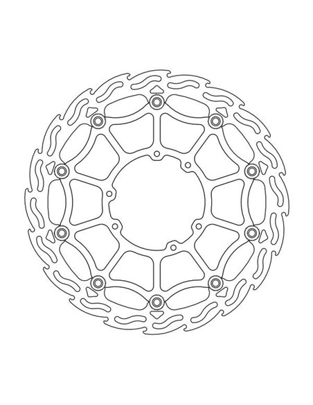 Front brake disc Supermoto MOTO-MASTER 111041