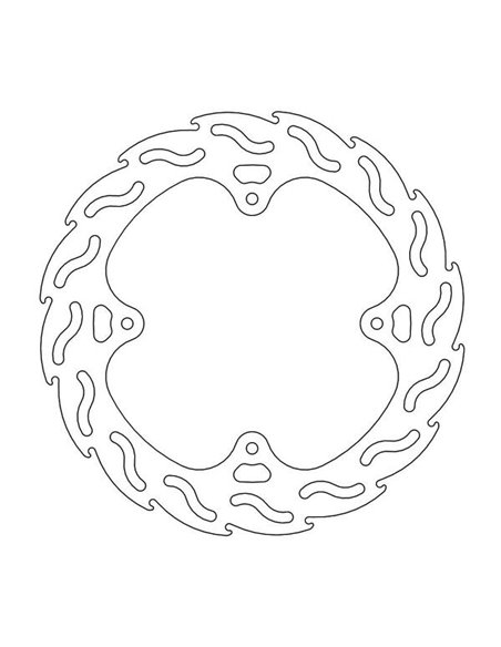 Disque de frein arrière Disque Hon MOTO-MASTER 110379