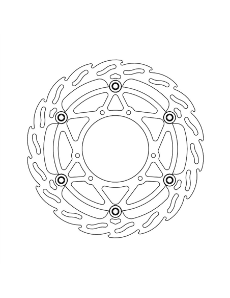 Front brake disc Motomaster Mx MOTO-MASTER 112082