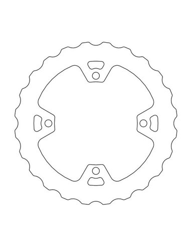 Disc de fre Fix Wave Mud MOTO-MASTER 110.611