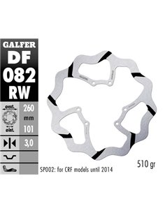 Wave® Brake Rotor GALFER DF082RW