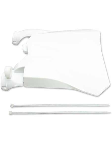 Front cover number holder Stadium Honda Crf450R-Rx white Ho04679-041 UFO-Plast