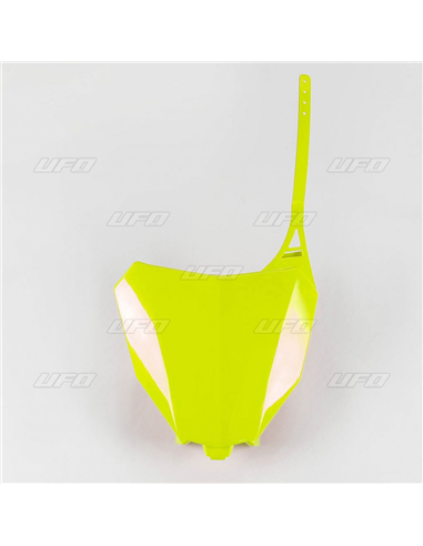 Porta-nombre davanter UFO-Plast Honda groc fluor HO04686-DFLU