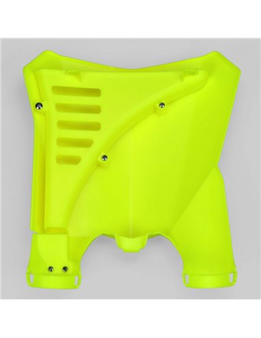 Front cover number holder Stadium Honda Crf450R-Rx Fluo yellow Ho04679-Dflu UFO-Plast