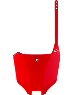 Couvercle avant de la plaque d'immatriculation CRF450 21- ROUGE Polisport 8670700001