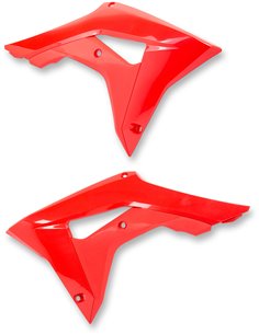 Radiator covers UFO-Plast Honda red HO04682-070