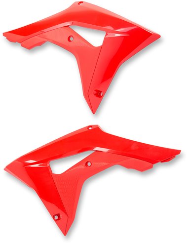 Radiator covers UFO-Plast Honda red HO04682-070