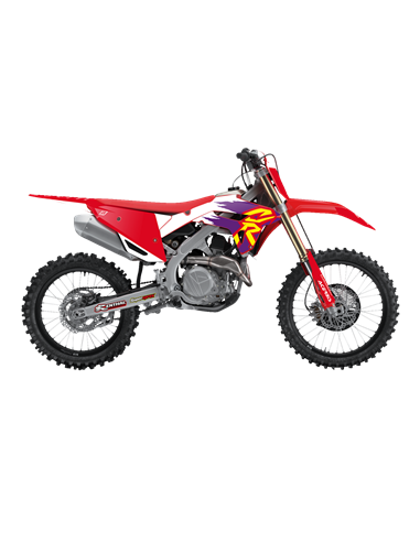 Graphic Kit Retro with Seat Cover BLACKBIRD RACING 8148AA