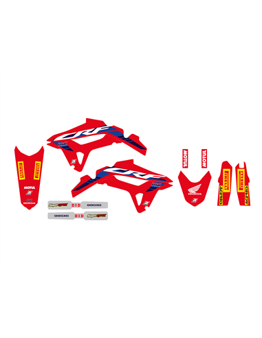 Blackbird Racing Replica Team Honda HRC 2022 Graphics Kit BLACKBIRD RACING 2148R22