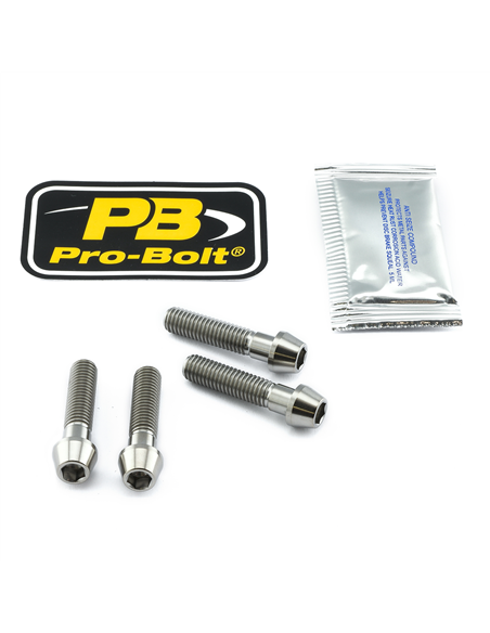 Handle Bar Mount Bolt Kit PRO BOLT TICLIPBAR200