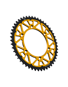 Twinstar Steel/Aluminum Hybrid Sprocket JT SPROCKETS JTX808.49GLD