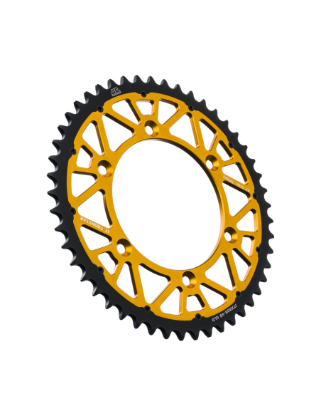 Twinstar Steel/Aluminum Hybrid Sprocket JT SPROCKETS JTX808.49GLD