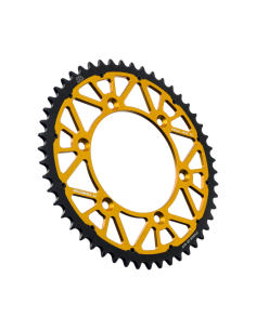 Twinstar Steel/Aluminum Hybrid Sprocket JT SPROCKETS JTX808.50GLD