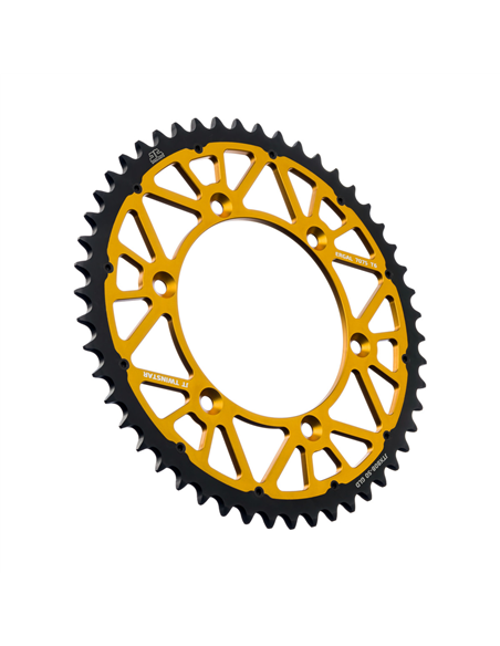 Twinstar Steel/Aluminum Hybrid Sprocket JT SPROCKETS JTX808.50GLD