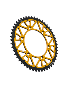 Twinstar Steel/Aluminum Hybrid Sprocket JT SPROCKETS JTX808.51GLD