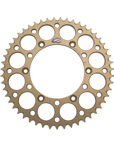 Rear Aluminum Sprocket RENTHAL 123U-520-51GPHA
