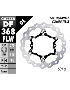 Wave® Brake Rotor GALFER DF368FLW