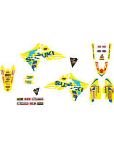 Blackbird Racing Replica Team Suzuki KSRT 2022 Graphics Kit BLACKBIRD RACING 2320R9