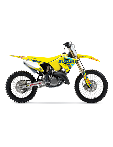 Blackbird Racing Replica Team Suzuki KSRT 2022 Graphics Kit With Seat Cover BLACKBIRD RACING 8321R9