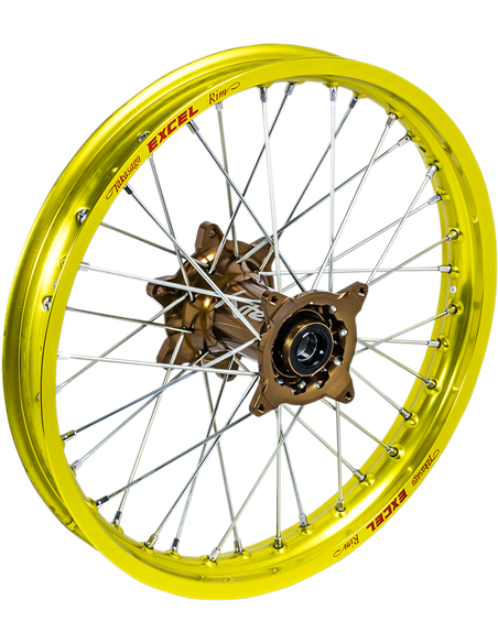 Elite MX-EN Wheel, silver spokes KITE 20.309.0.SP