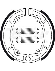 Tecnium BA049 brake shoes Position: Rear