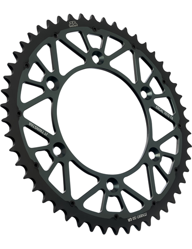 Corona de acero JT SPROCKETS JTX897.50GR
