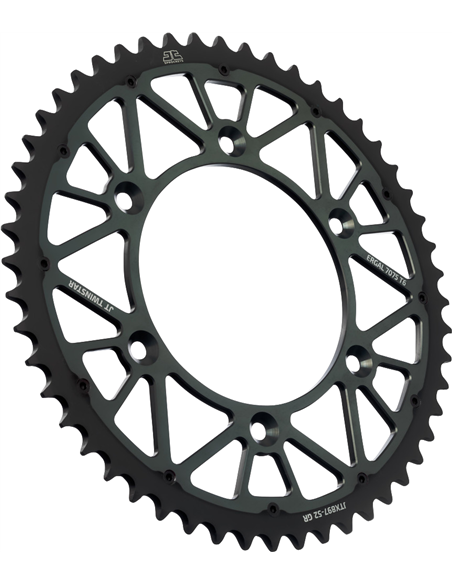 Corona de acero JT SPROCKETS JTX897.52GR