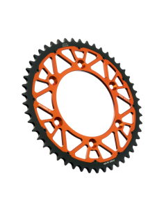 Piñón hibrido acero/aluminio Twinstar JT SPROCKETS JTX897.49ORG