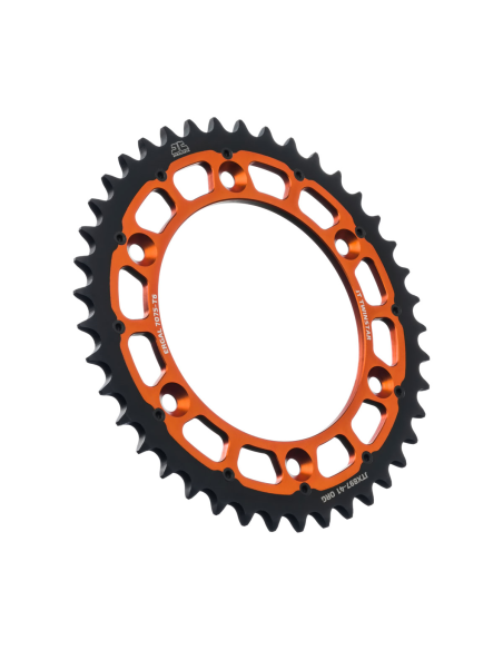 Piñón hibrido acero/aluminio Twinstar JT SPROCKETS JTX897.41ORG