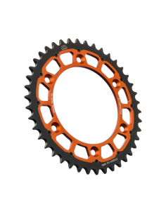 Piñón hibrido acero/aluminio Twinstar JT SPROCKETS JTX897.42ORG