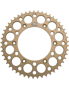 Corona de aluminio RENTHAL 224U-520-49GPHA