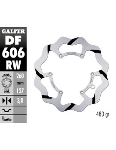 Disco de freno Wave® GALFER DF606RW