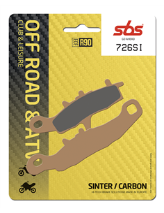 Pastillas de freno SI Offroad sinterizadas SBS 726SI