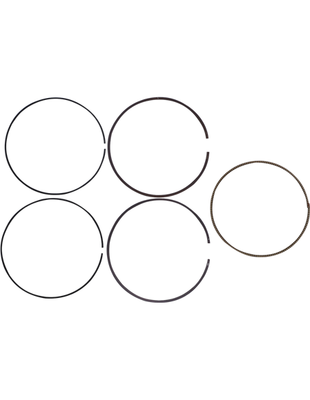 Juego de aros de pistón de recambio WOSSNER RIK78.00